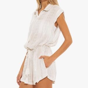 ISABELLA ROSE womens Villa Short Romper - Bathing Suit Cover Ups for Women